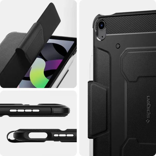 Θήκη Spigen Rugged Armor Pro Black-Apple iPad Air 4/5/6 Gen. (ACS02054) - Image 7