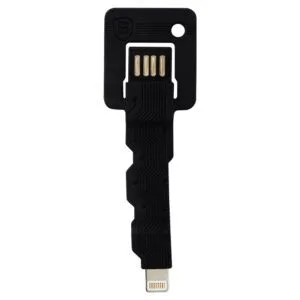 Baseus Data Cable Keys Black for Apple iPhone 5-5S-5C-6-6 Plus