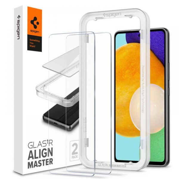 Spigen Align Master GLAS.TR Slim 2 Pack Clear-Samsung Galaxy A53 5G (AGL04306)