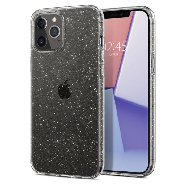 Spigen Liquid Crystal Glitter Case Crystal Quartz for Apple iPhone 12 / 12 Pro (ACS01698)