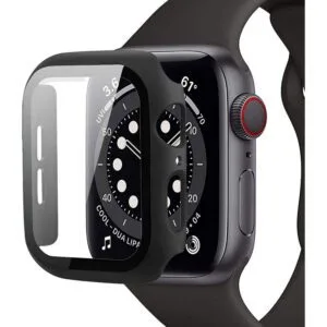 Θήκη Apple Watch 4 5 6 SE 1 2 3 44mm Tech-Protect Defense360 μαύρη με προστασία οθόνης