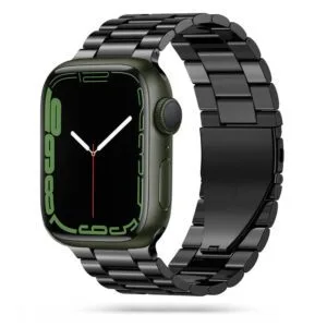 Λουράκι Apple Watch 44 45 46 49mm Tech-Protect Stainless Μαύρο