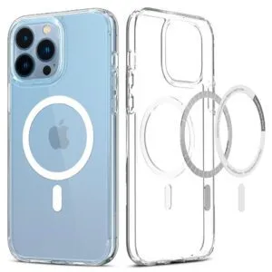Θήκη Spigen Ultra Hybrid MagSafe Compatible White - Apple iPhone 13 Pro Max (ACS03210)