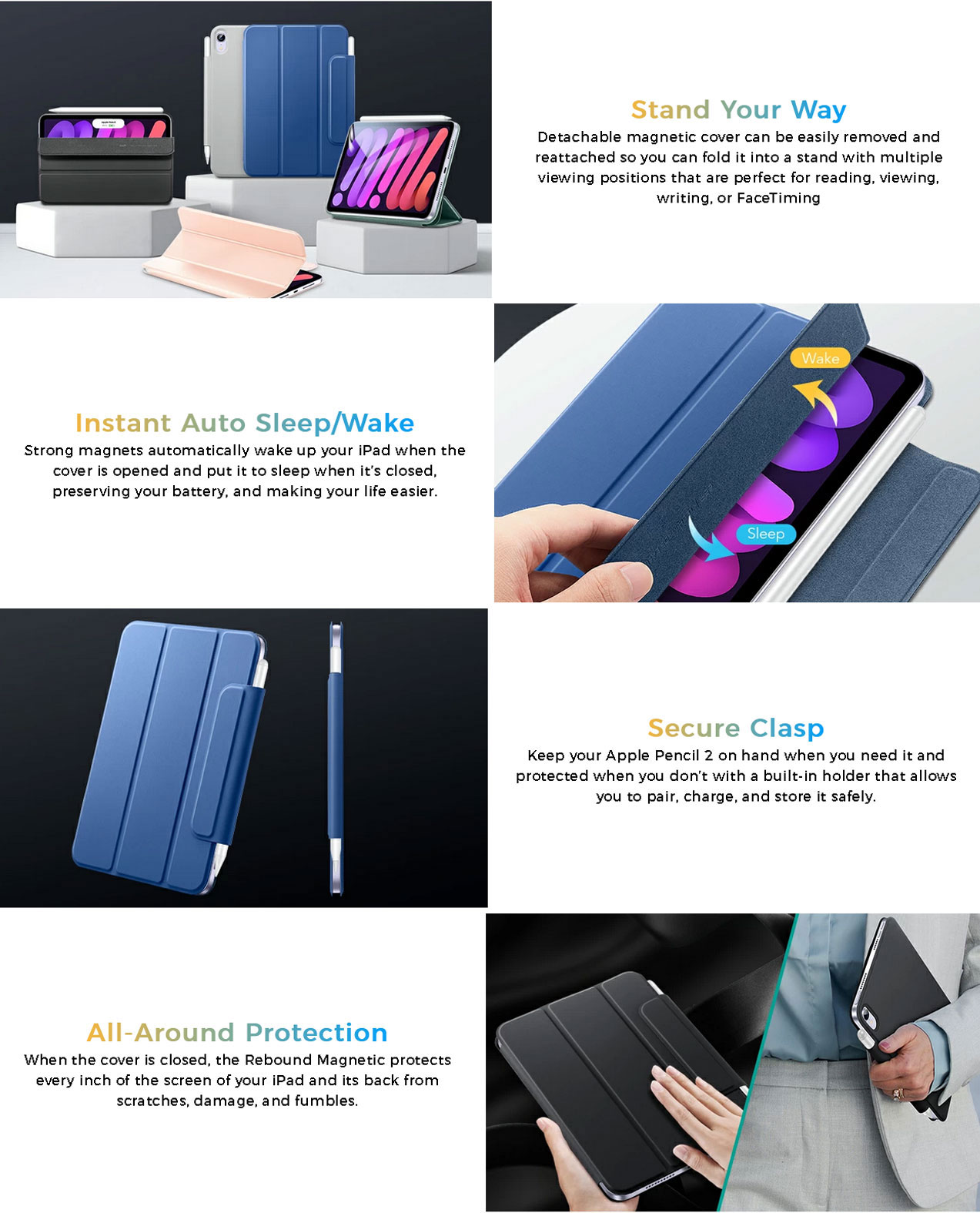 iPad mini 6 (2021) Rebound Magnetic Case
