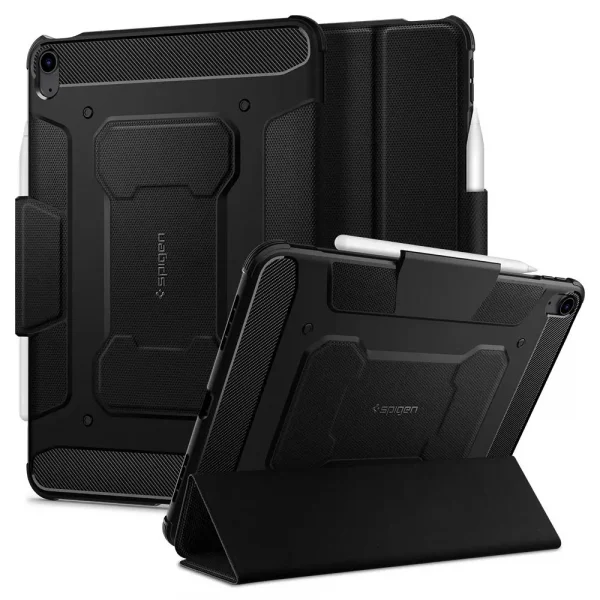 η Spigen Rugged Armor Pro Black-Apple iPad Air 10.9 4/5 Gen., 11 5th Gen (ACS02054)