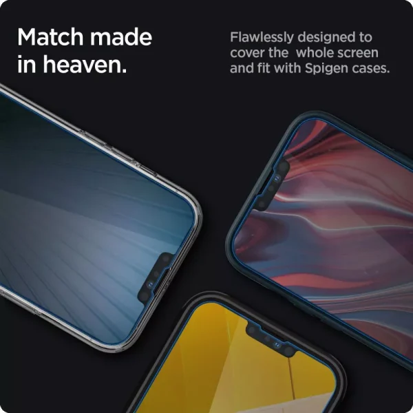 Spigen Screen Protector GLAS.tR Privacy-Apple iPhone 14 Plus/13 Pro Max (AGL03384) - Image 10