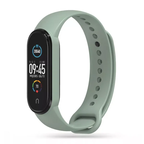 Tech-Protect Icon Band Olive-Xiaomi Mi Smart Band 5-6-6 NFC-7