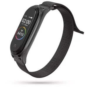 Tech-Protect Nylon Band Black-Xiaomi Mi Smart Band 7