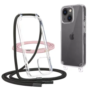 Θήκη Tech-Protect Flexair Chain Black & Pink-Apple iPhone 13