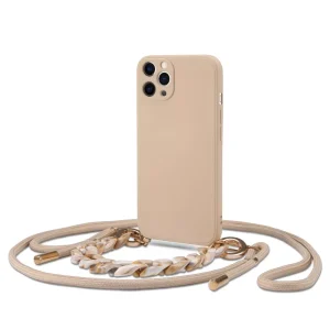 Θήκη Tech-Protect Icon Chain Beige-Apple iPhone 12 Pro