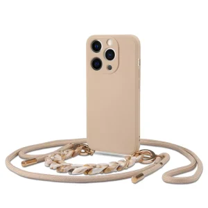 Θήκη Tech-Protect Icon Chain Beige-Apple iPhone 13 Pro