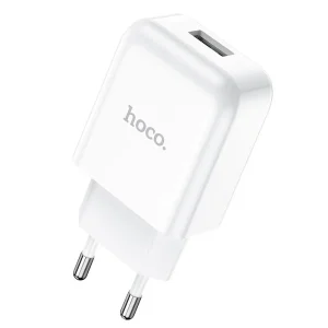 Hoco N2 Vigour Φορτιστής Τοίχου USB 2A Λευκός