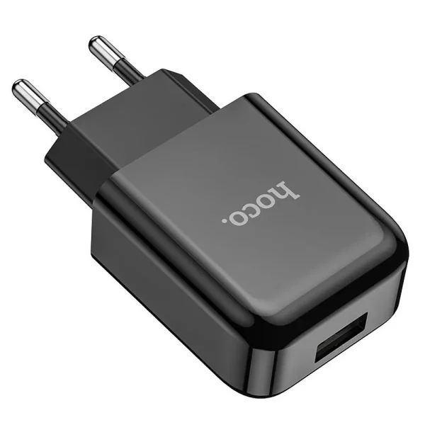 Hoco N2 Vigour Φορτιστής Τοίχου USB 2A Μαύρος