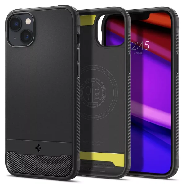 Θήκη Spigen Rugged Armor Mag (MagFit) Black-Apple iPhone 14 (ACS05036) - Image 9