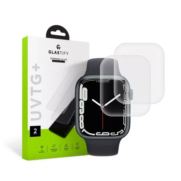 GLASTIFY UVTG+ 2-Pack-Apple Watch Series 45mm