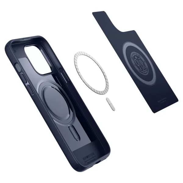 Θήκη Spigen Mag Armor (MagFit) Navy Blue-Apple iPhone 14 Pro (ACS04990) - Image 7