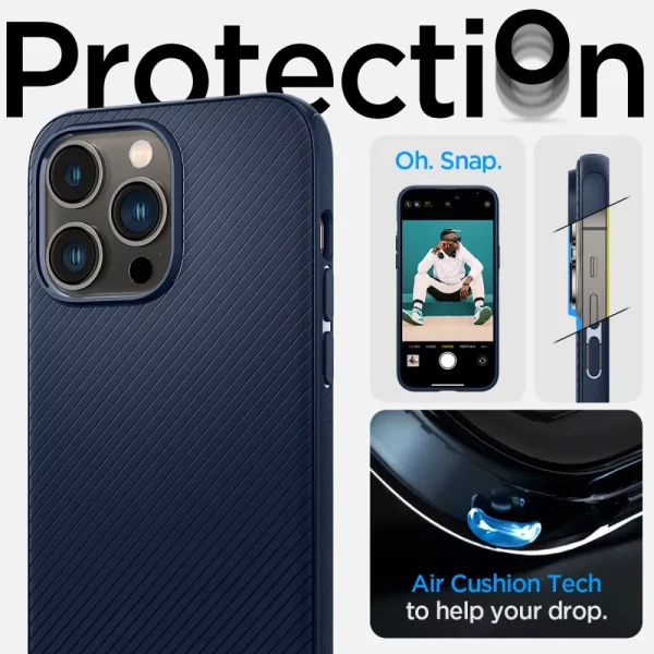 Θήκη Spigen Mag Armor (MagFit) Navy Blue-Apple iPhone 14 Pro (ACS04990) - Image 14