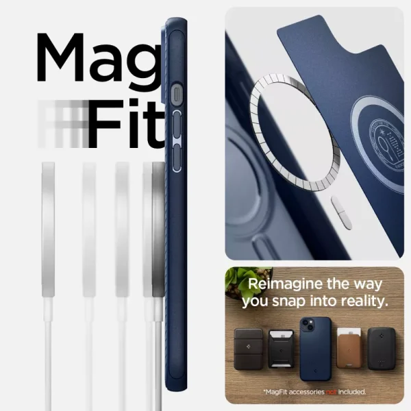 Θήκη Spigen Mag Armor Navy Blue-Apple iPhone 14 Plus (ACS04919) - Image 14