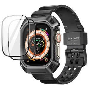 Supcase Unicorn Beetle Pro+Tempered Glass Black-Apple Watch Ultra 49mm