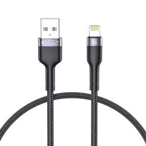 Tech-Protect Ultraboost Lightning Cable Black 2.4A 25cm