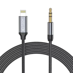 Tech-Protect Ultraboost Lightning to AUX 3.5mm Cable 1m Black
