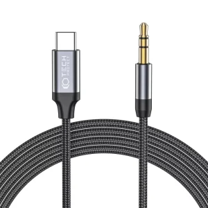 Tech-Protect Ultraboost Type-C to AUX 3.5mm Cable 1m Black