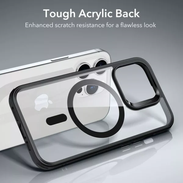 Θήκη ESR Classic Hybrid Halolock Magsafe Clear/Black-Apple iPhone 14 Pro - Image 5