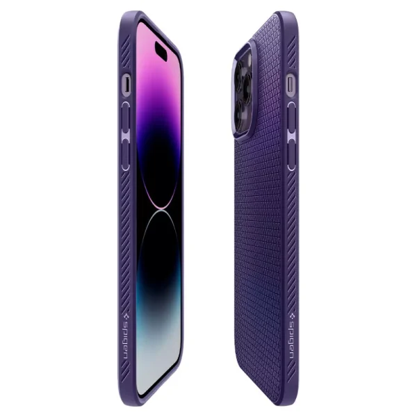 Θήκη Spigen Liquid Air Deep Purple-Apple iPhone 14 Pro (ACS05578) - Image 11