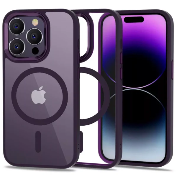 Θήκη Tech-Protect MAGMAT Magsafe Purple/Clear-Apple iPhone 14 Pro Max