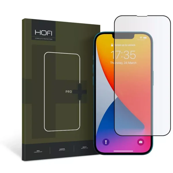 Hofi Tempered Glass Pro+ Black-Apple iPhone 14/13/13Pro