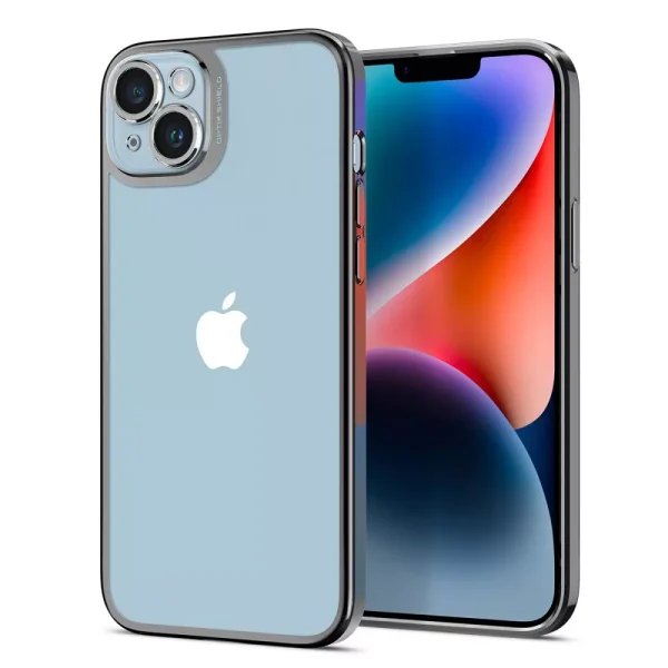 Θήκη Spigen Optik Crystal Chrome Grey-Apple iPhone 14 (ACS05057)