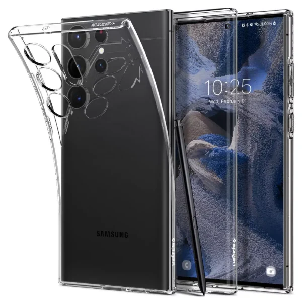 Θήκη Spigen Liquid Crystal Clear-Samsung Galaxy S23 Ultra (ACS05610)