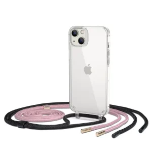 Θήκη Tech-Protect Flexair Chain Black & Pink-Apple iPhone 14
