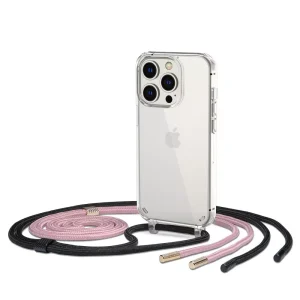 Θήκη Tech-Protect Flexair Chain Black & Pink-Apple iPhone 14 Pro
