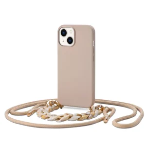 Θήκη Tech-Protect Icon Chain Beige-Apple iPhone 14 Plus