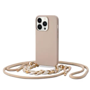 Θήκη Tech-Protect Icon Chain Beige-Apple iPhone 14 Pro