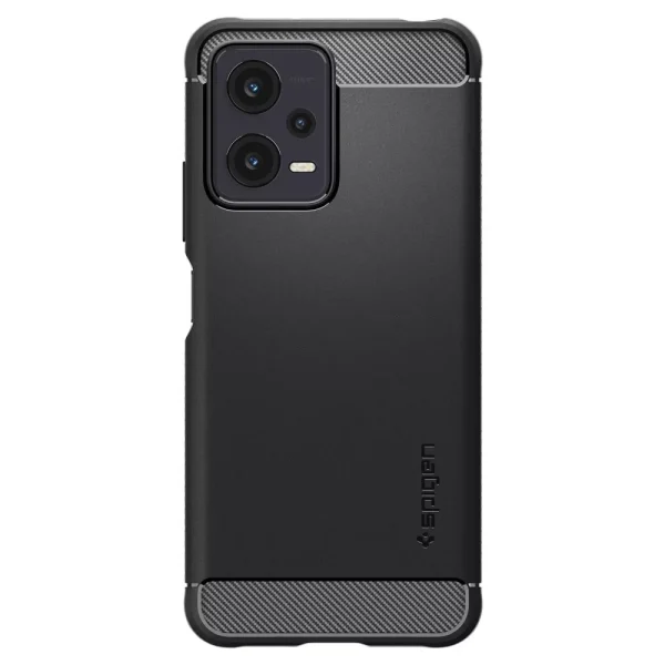 Θήκη Spigen Rugged Armor Black-Xiaomi Redmi Note 12/Poco X5 5G (ACS05787) - Image 2