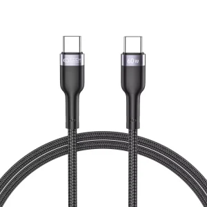 Tech-Protect Ultraboost Cable PD60W/3A 100cm Black (Type-C to Type-C)