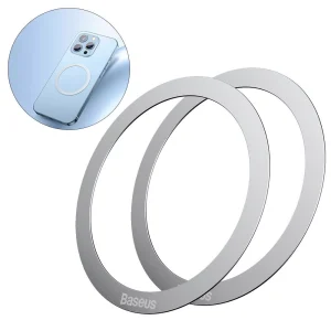 Baseus Magsafe Metal Ring Silver 2pcs (PCCH000012)