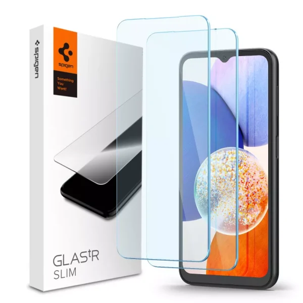 Spigen Screen Protector GLAS.tR Slim 2PCS Clear-Samsung Galaxy A14 4G/5G (AGL05971)