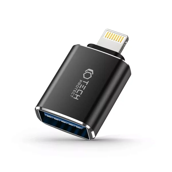 Tech-Protect Ultraboost Adaptor OTG Lightning to USB-A Black