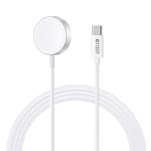 Tech-Protect Ultraboost Magnetic Charging Type-C Cable 120cm for Apple Watch White