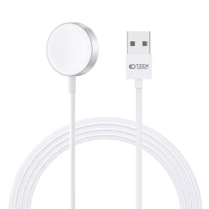 Tech-Protect Ultraboost Magnetic Charging USB-A Cable 120cm for Apple Watch White