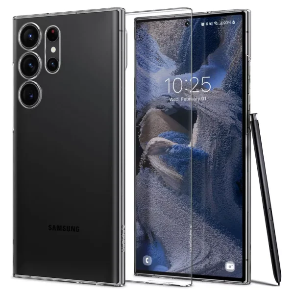 Θήκη Spigen Air Skin Clear-Samsung Galaxy S23 Ultra (ACS05635)