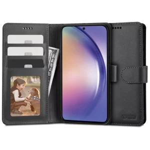 Θήκη Tech-Protect Wallet Black-Samsung Galaxy A54 5G