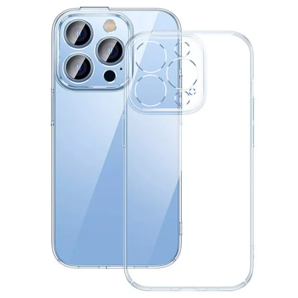 Θήκη Baseus Crystal Clear+Tempered Glass-Apple iPhone 14 Pro Max