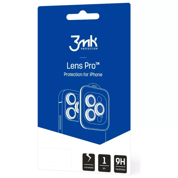 3MK Lens Pro Protection Graphite-Apple iPhone 14 Pro Max/14 Pro