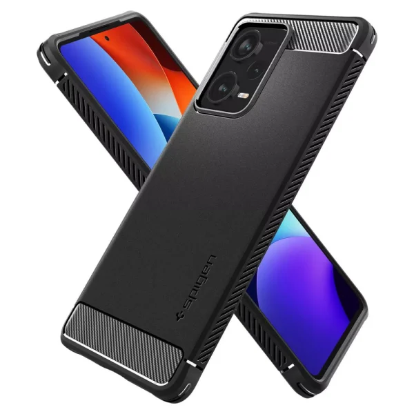 Θήκη Spigen Rugged Armor Black-Xiaomi Redmi Note 12 Pro+ Plus (ACS05789) - Image 6