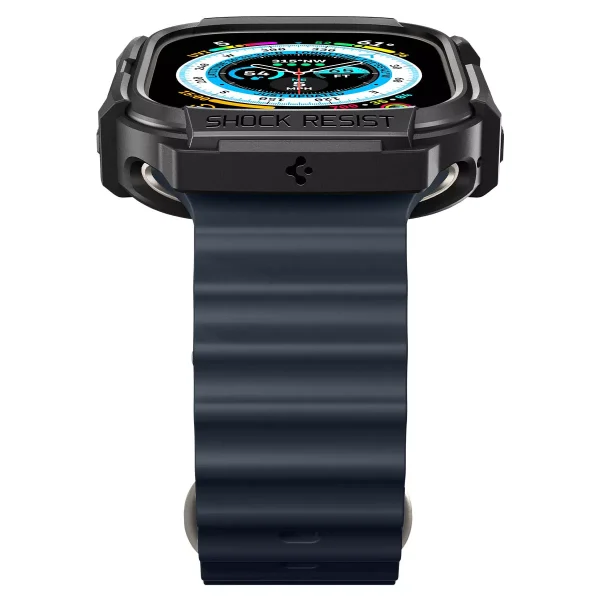 Θήκη Spigen Rugged Armor Black-Apple Watch Ultra 1/2 49mm (ACS05456) - Image 5