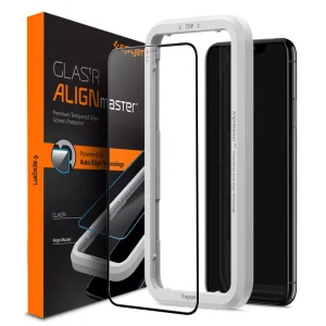 Spigen GLAS.tR Slim Full Cover AlignMaster Black-Apple iPhone 11/XR (AGL00106)